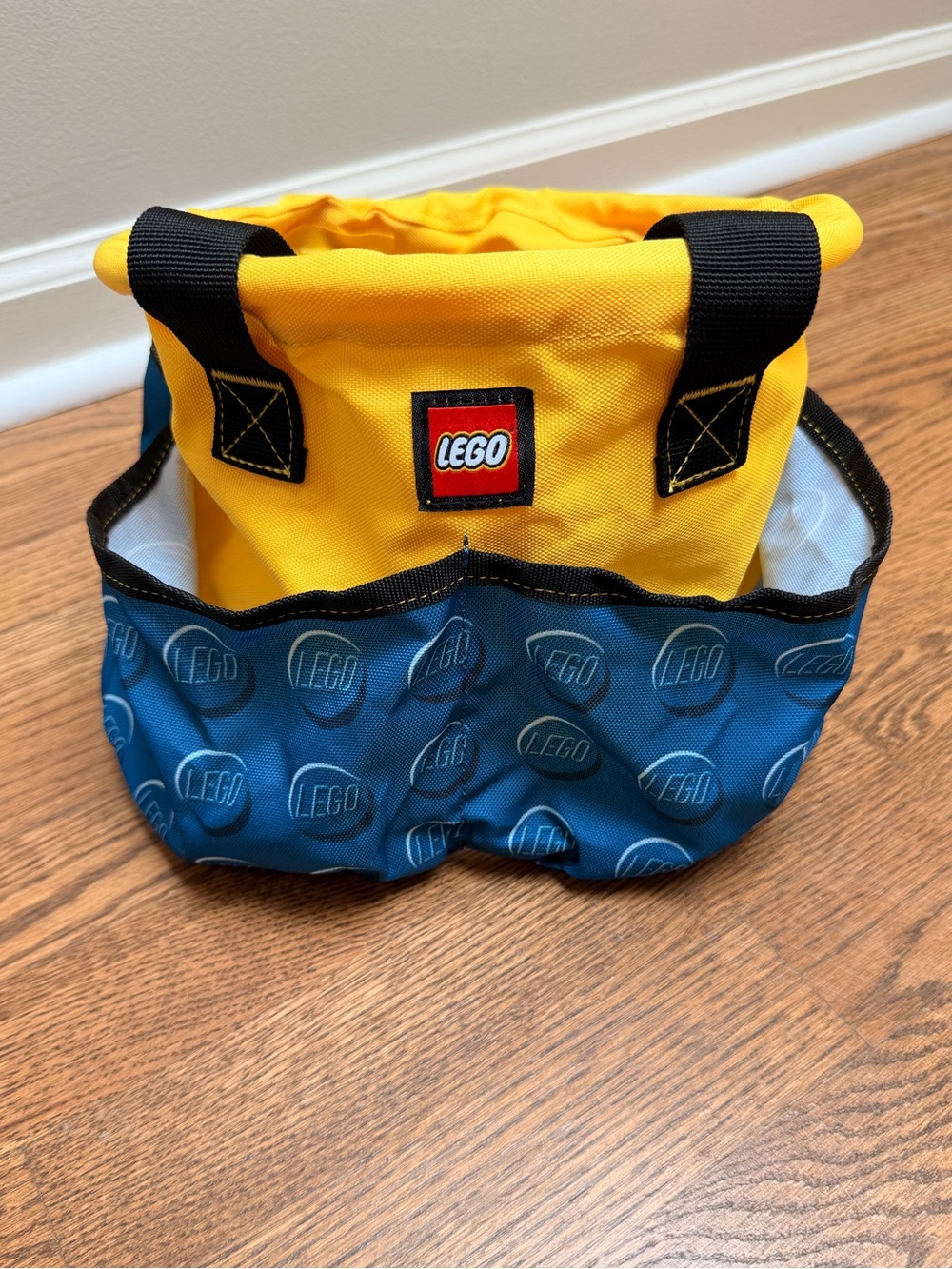 LEGO storage bin bucket travel collapsible bag organizer tote